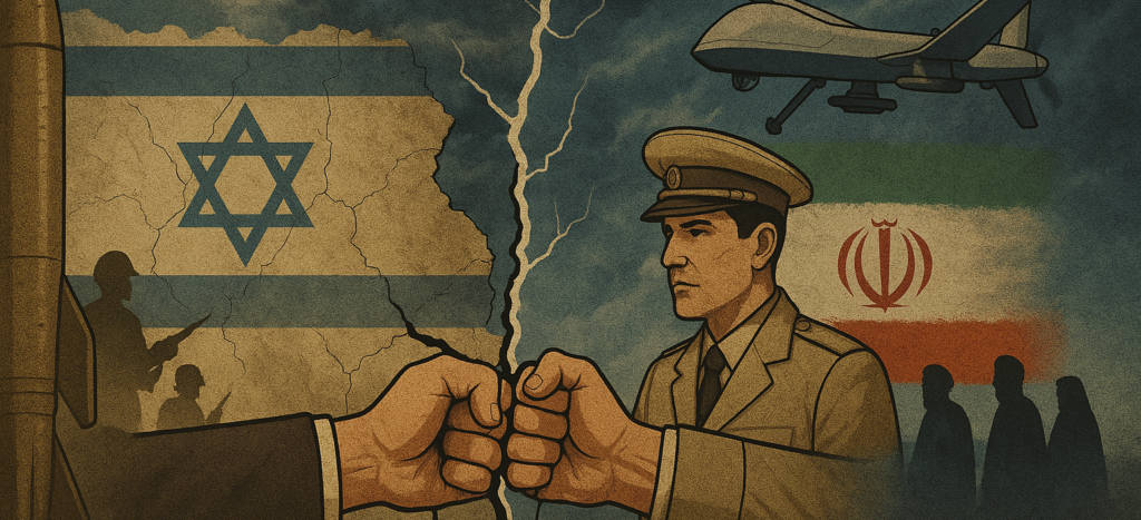 Donald Trump's intervention in the Israel-Iran war has triggered a security readjustment across Asia (Photo generated by AI)