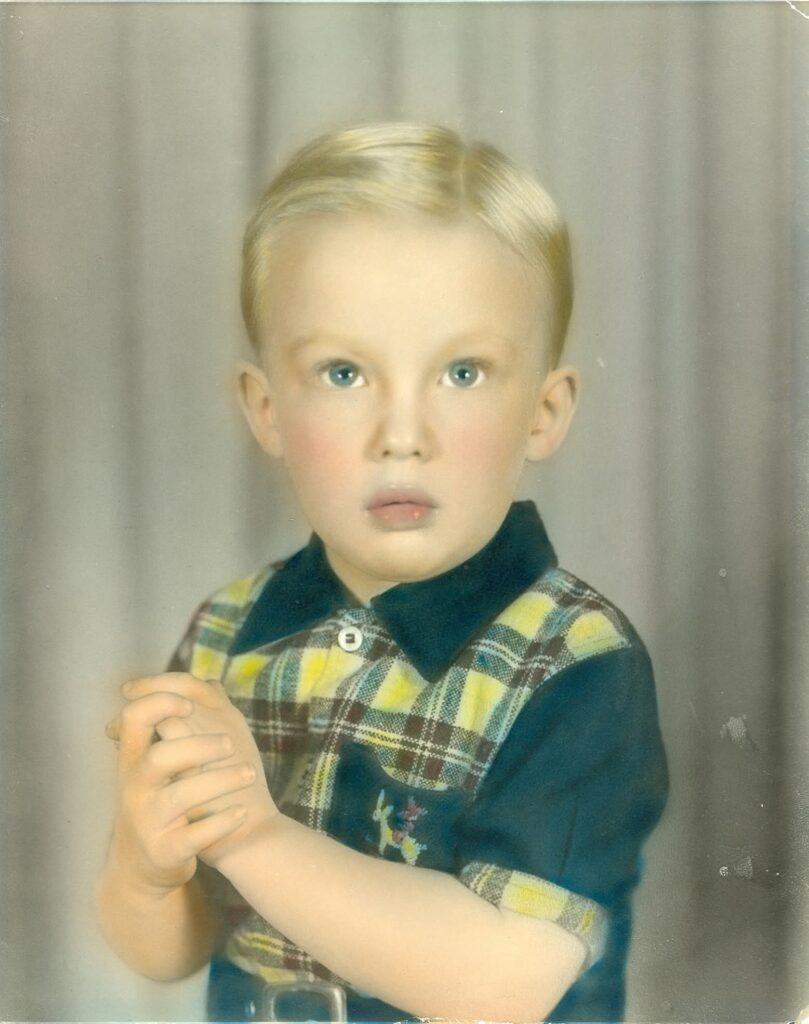 Donald Trump as a boy in an undated photograph (Photo: Facebook/Donald Trump)