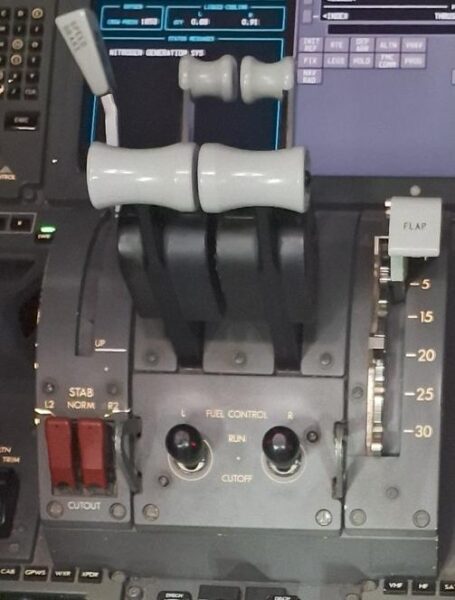 Fuel switch that is in the focus of Air India plane crash investigation