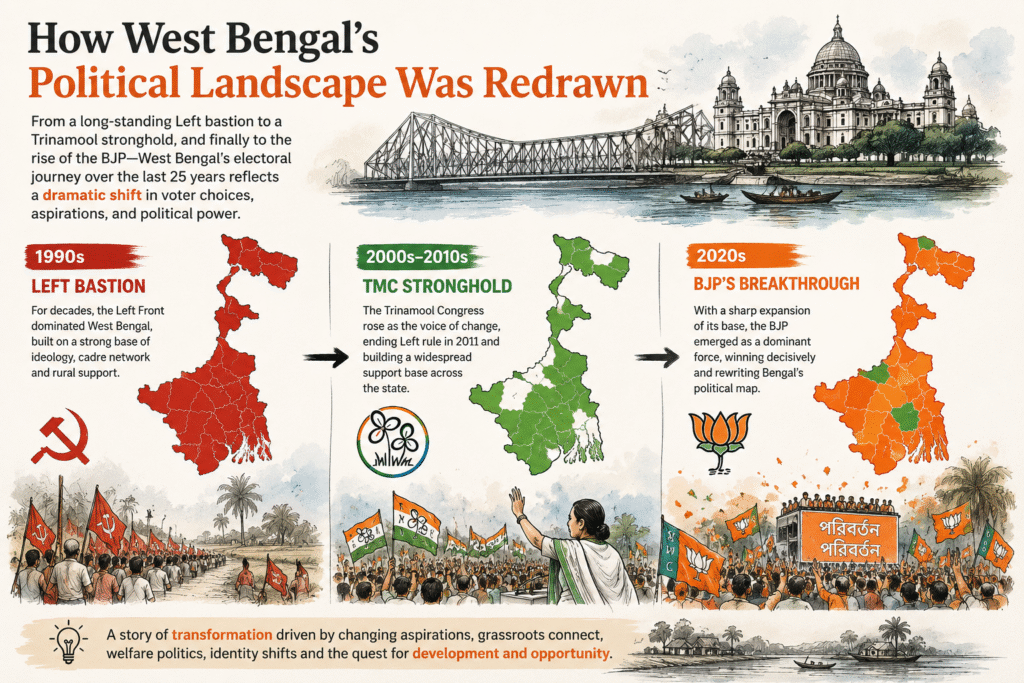 Bengal: Changing political map