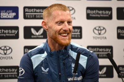 Ben Stokes at a press conference