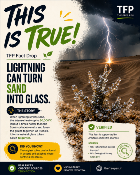 Lightning sand glass